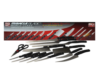 502-SET CUCHILLOS 13 PCS MIRACLE